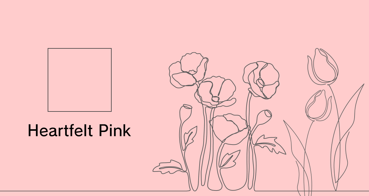 ハートフェルト・ピンク